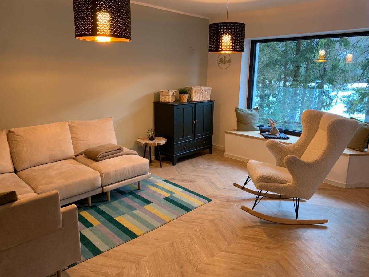 Pine Tree Holiday House กอซด์มาร์ทูลเย็ก ภายนอก รูปภาพ
