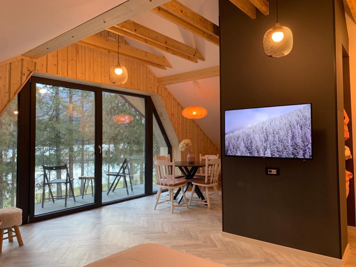 Pine Tree Holiday House กอซด์มาร์ทูลเย็ก ภายนอก รูปภาพ